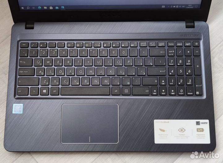 Новый Asus 2022\FHD\Intel 2x 2800mg\SSD\акб 5ч