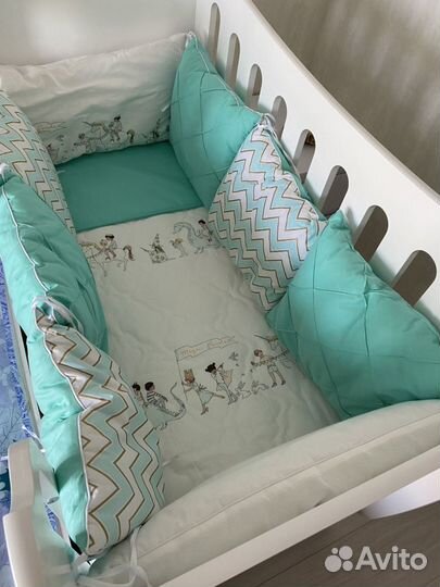 Бортики в кроватку