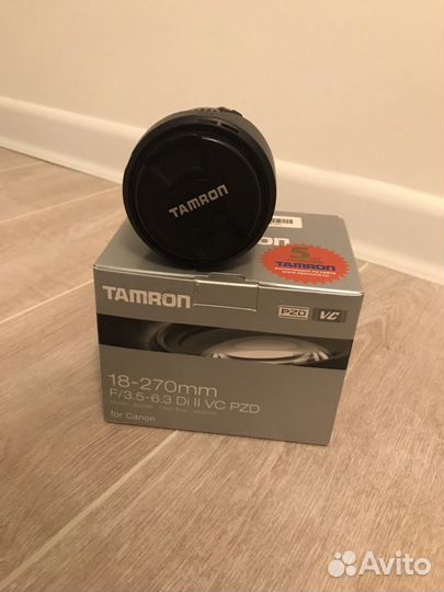 Объектив Tamron AF 18-270 mm f/3.5-6.3 Di II VC PZ