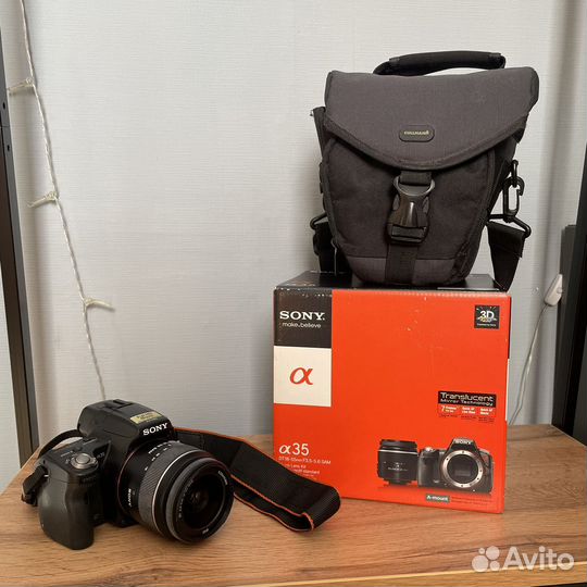 Цифровой фотоаппарат sony a35