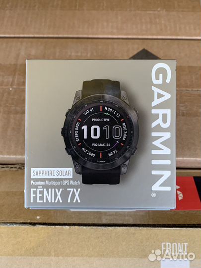 Умные Часы Garmin Fenix 7X Sapphire Solar
