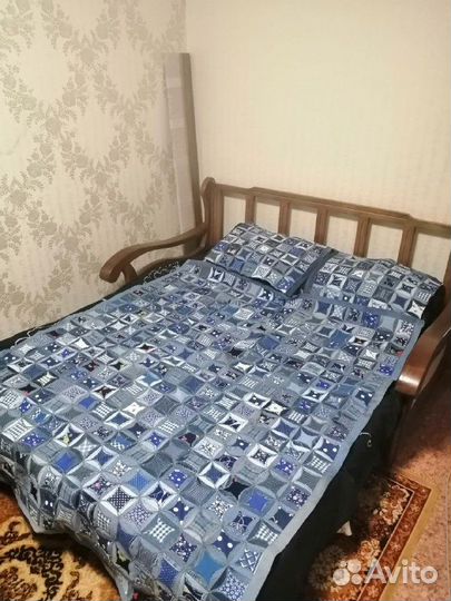 Покрывало ручной работы плед с чехлами