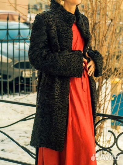 Шуба каракуль 46-48