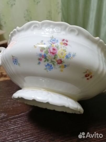 Супница фарфоровая, Германия 30е г