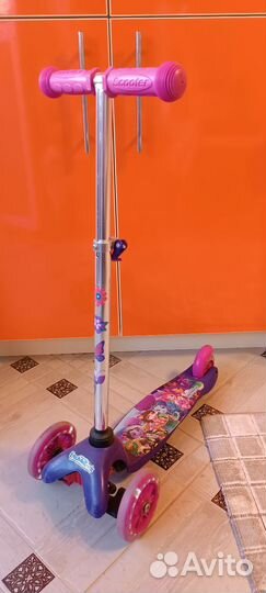 Самокат детский трехколесный бу
