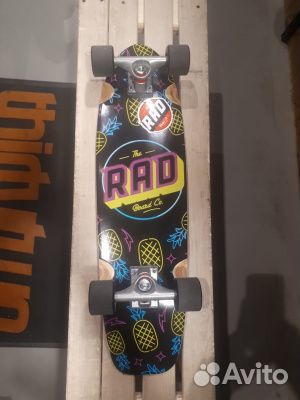 Круизер RAD retro roller neon pineapple &nbs