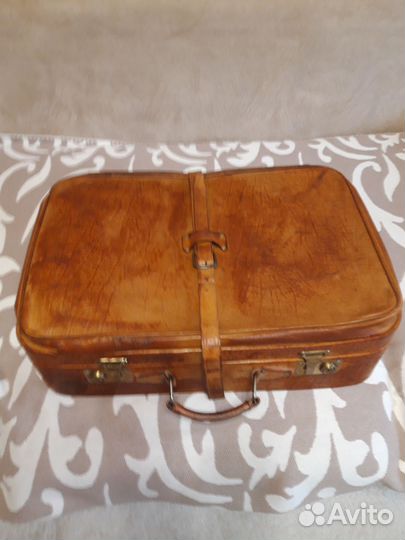 Кожаный чемодан СССР