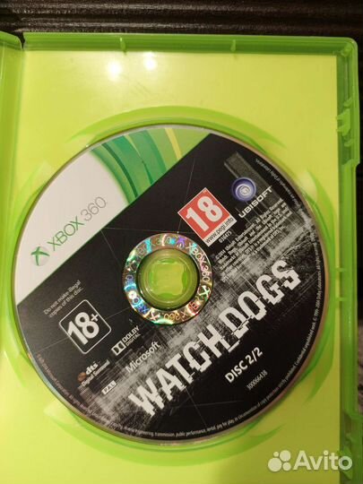 Диск на xbox 360 watch dogs лицензионный