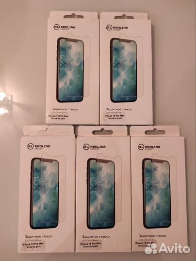 Защитное стекло (5 шт сразу)