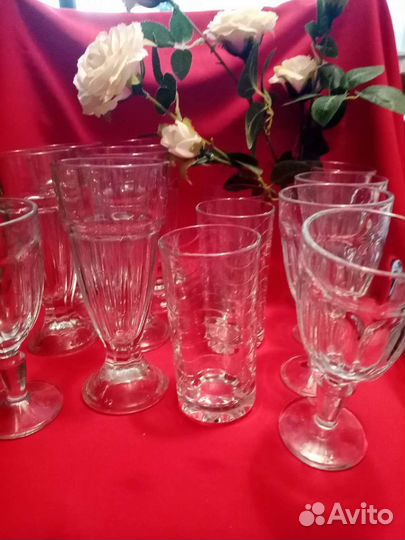 Ваза для фруктов, графин, конфетницы