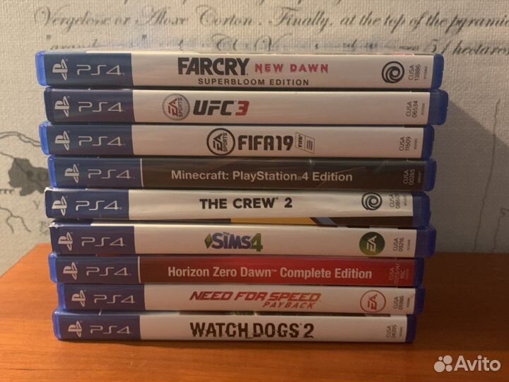 Игры для приставок ps4