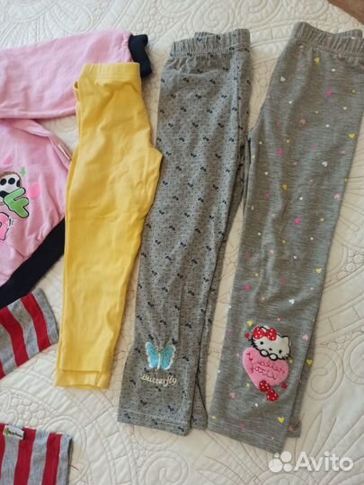 Вещи на девочку 3 4 года 104 пакетом