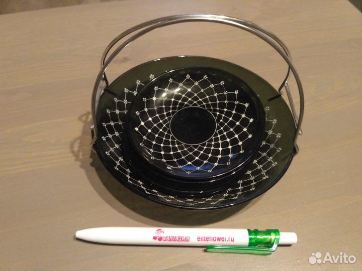 Посуда винтаж - стеклянная и хрустальная