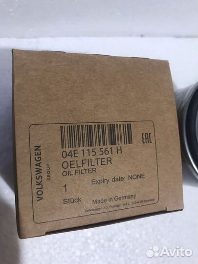 Фильтр масляный VAG 04E115561H