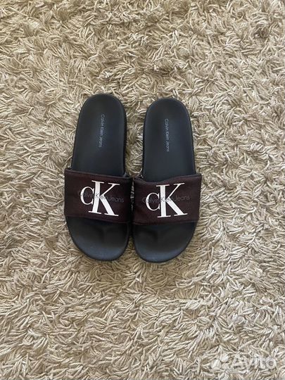 Шлепанцы calvin klein jeans
