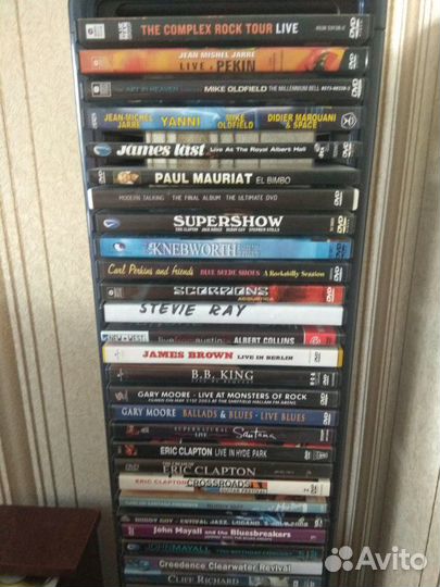 Коллекция музыки на DVD концерты (обмен)