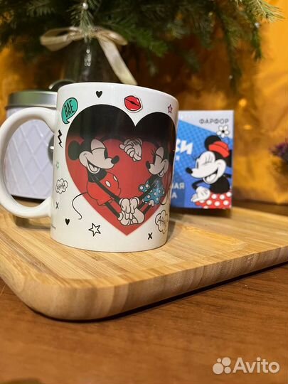 Кружка хамелеон Микки маус