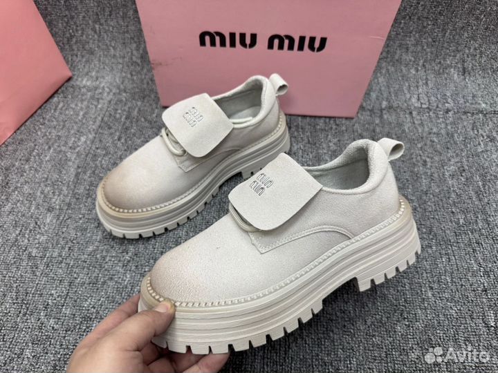 Ботинки женские miu miu