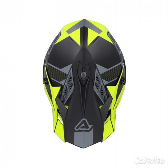 Эндуро Шлем Acerbis X-track 22-06 Black/Fluo-Yello