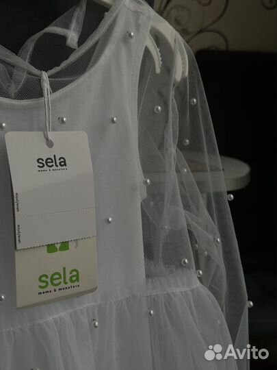 Нарядное платье для девочки 104-110