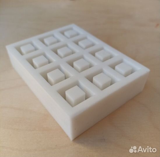 Силиконовая форма мини-кирпичики