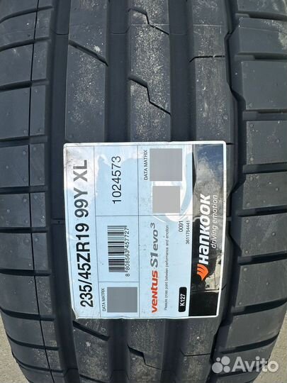 Hankook Ventus S1 Evo 3 K127 235/45 R19 99Y