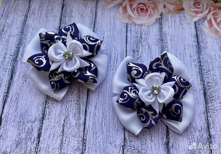 Школьные банты для девочки, резинки