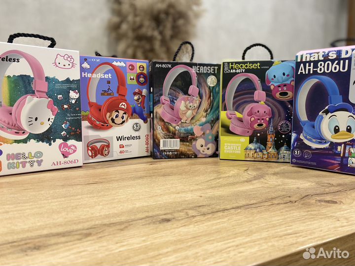 Беспроводные наушники детские