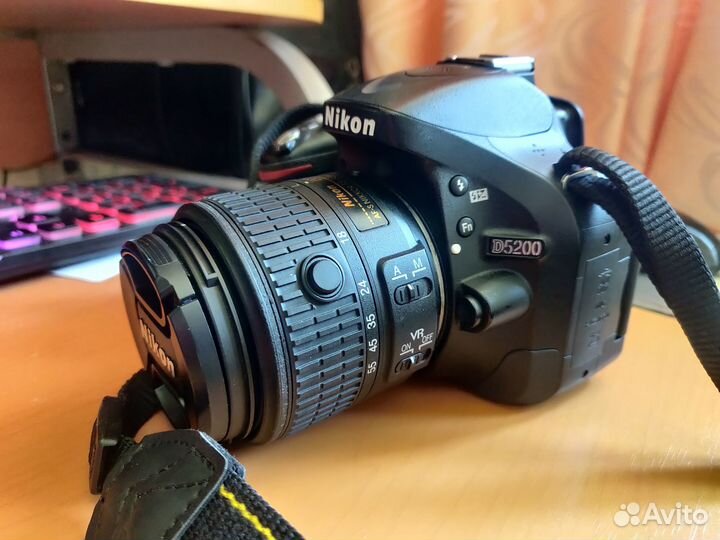 Зеркальный фотоаппарат nikon d5200 kit 18-55