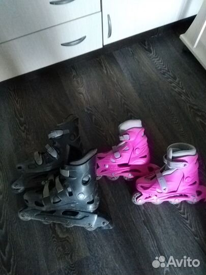 Роликовые коньки раздвижные