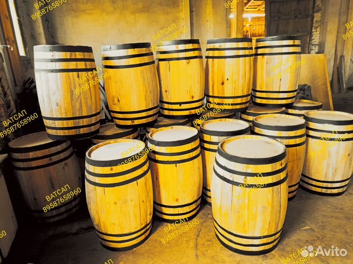 Бочки деревянные