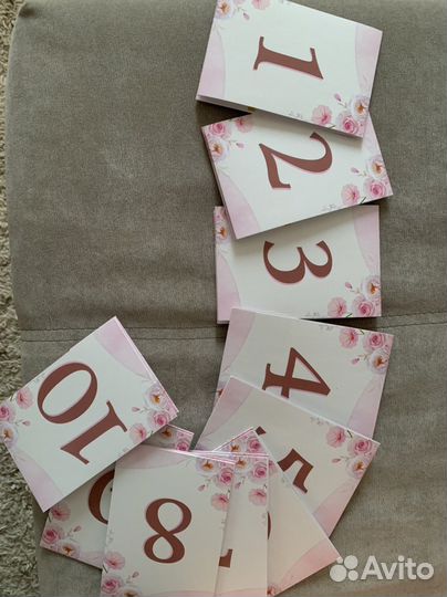 Свадебная казна для денег, номерки для столов