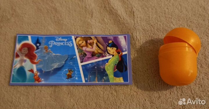 Disney princess дракон Мушу киндер сюрприз