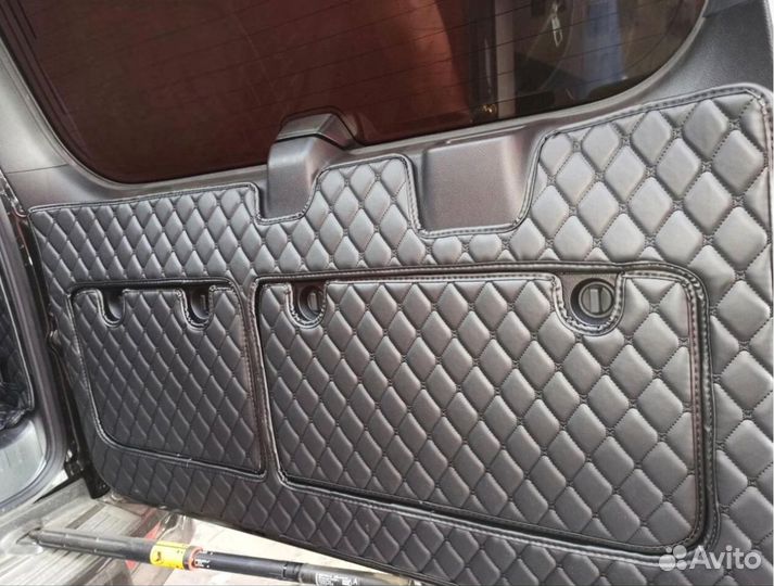 3Д коврики в багажник toyota prado 150 7