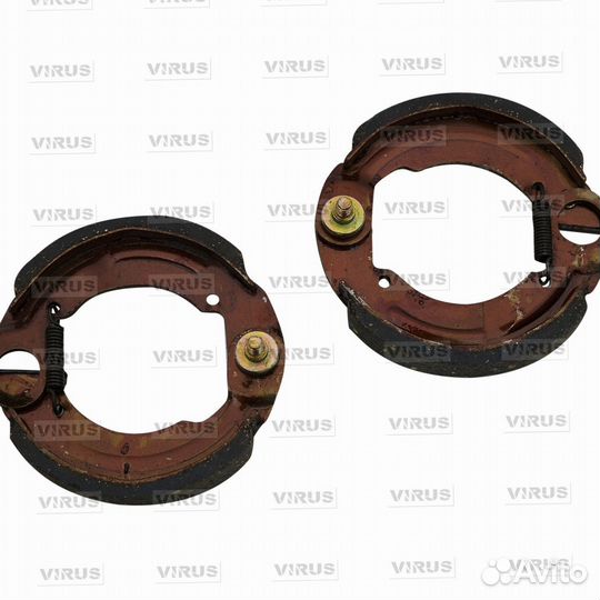 Колодка передняя механическая колхозник R20 на электровелосипед