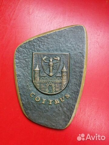 Табличка Коттбус знак города