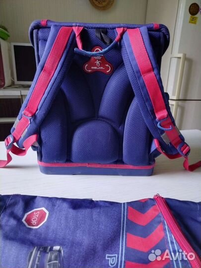 Рюкзак ортопедический школьный, мешок для сменки