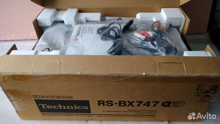 Новая топовая дека Technics RS-BX747