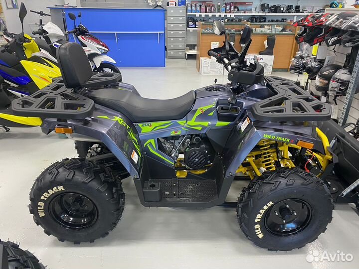 Квадроцикл MotoLand 200 wild track X winch