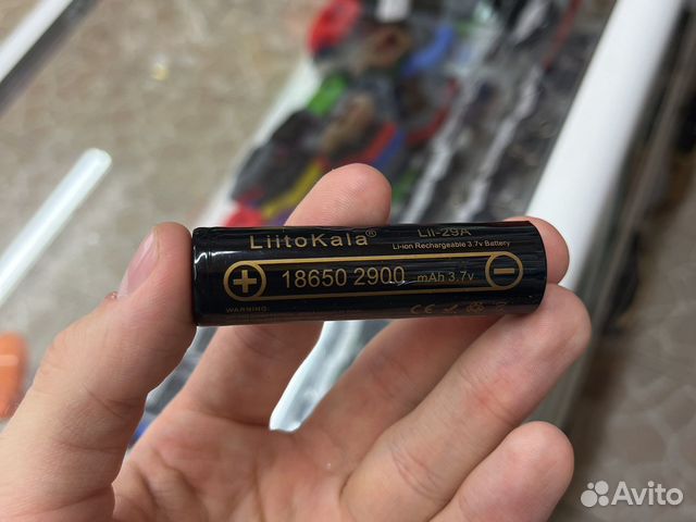 Аккумулятор 18650 2900мАч 3.7В 29A LiitoKala
