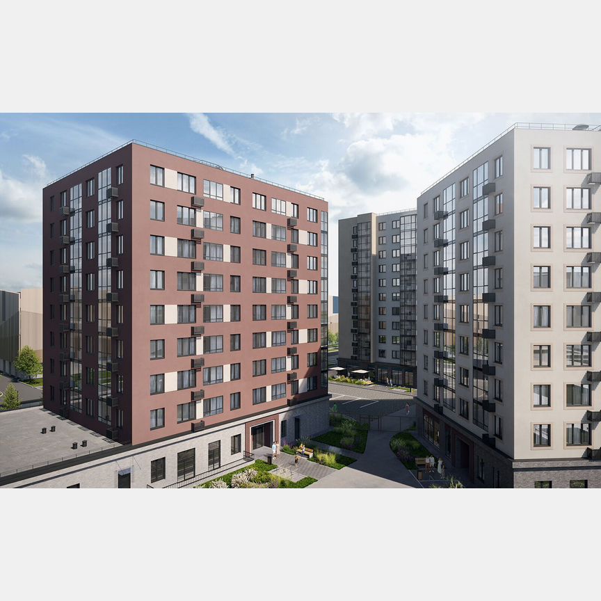 1-к. квартира, 38,2 м², 7/9 эт.