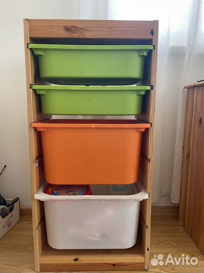 IKEA труфаст стеллаж модульный с контейнерами