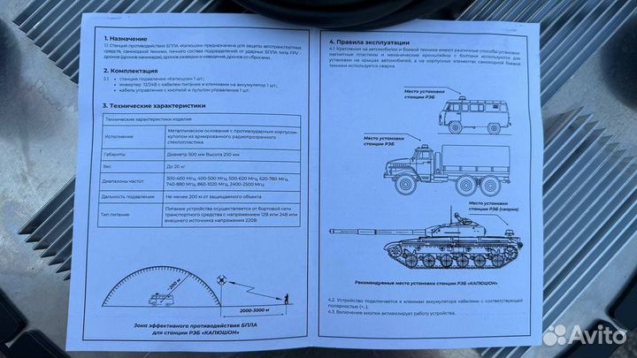 Рэб купольный подавитель дронов фпв-7 Капюшон