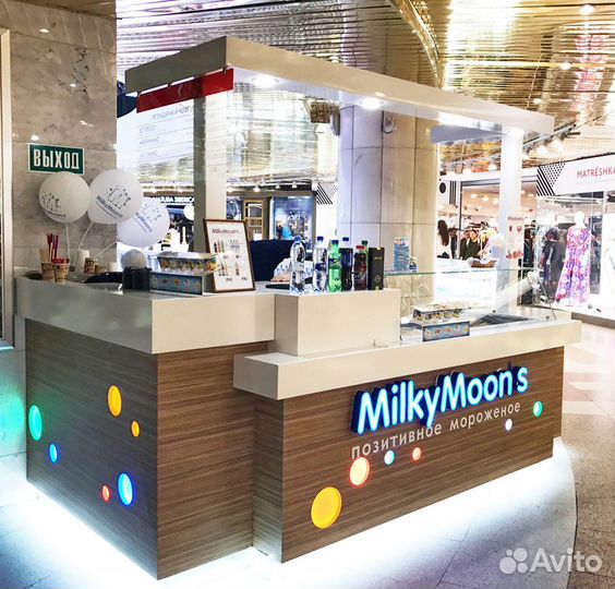 Островки для Мороженого, Торговый остров в ТЦ