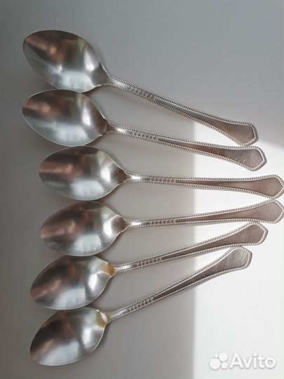 Столовые приборы 18 шт мельхиор СССР Таллин Элеган