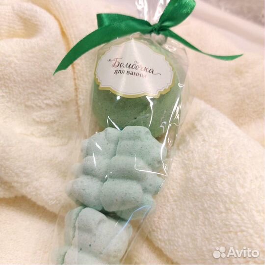 Бомбочки для ванны с эфирным маслом 