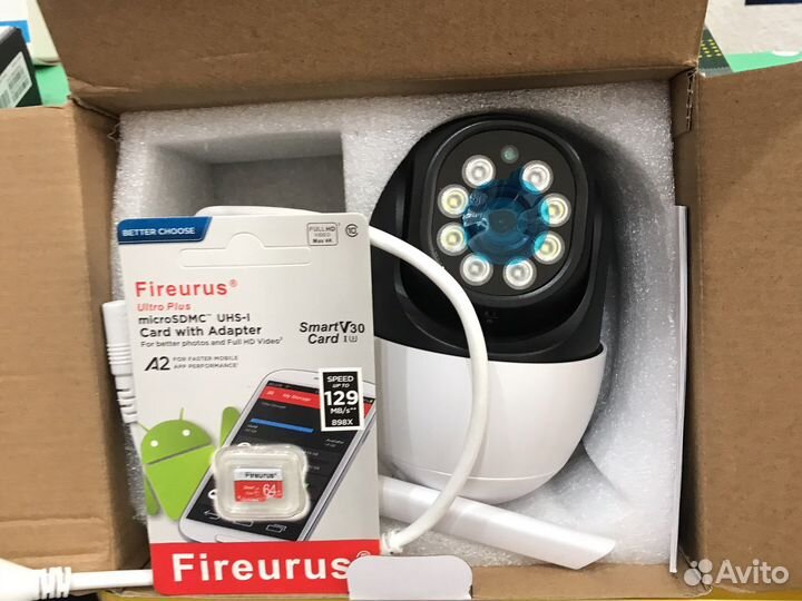 Камера видеонаблюдения уличная с симкартой 4 g