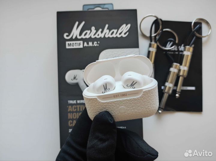 Marshall motif ANC #premium #новые # белые