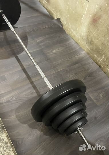 Штанги от 55кг до 105кг новые