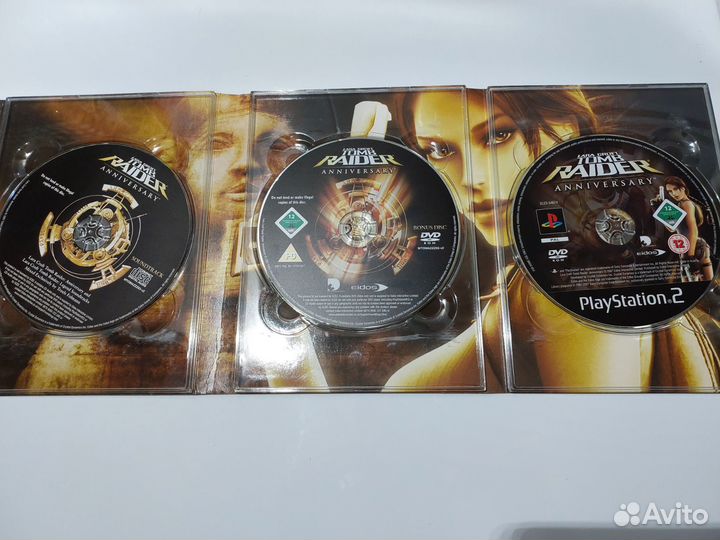 Диск PS2 Tomb Raider Anniversary Collector's